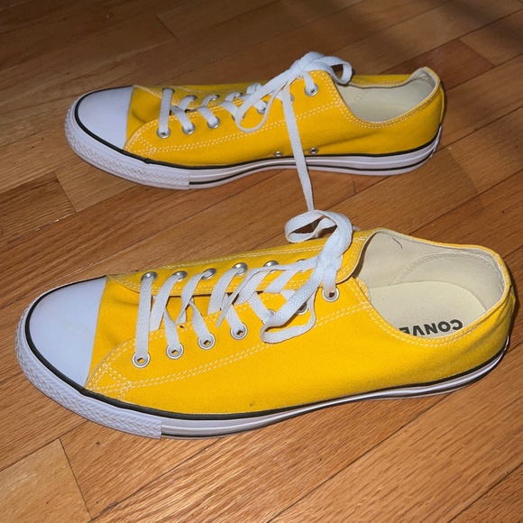 Yellow Converse All Star Sneakers - Picture 4 of 6